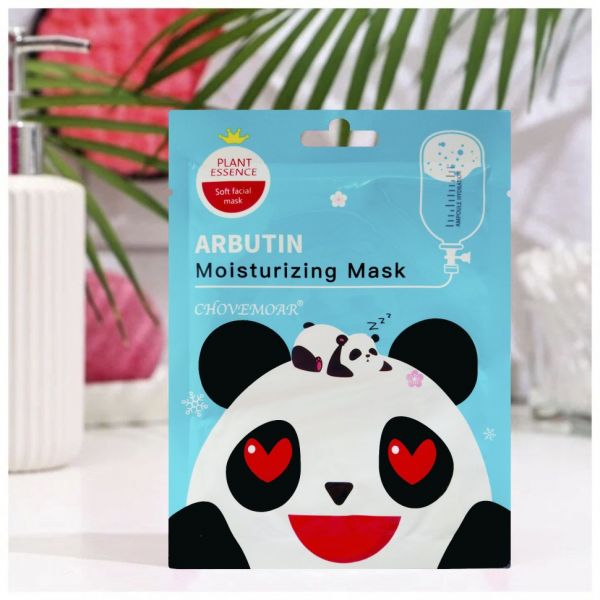 Chovemoar Moisturizing face mask with arbutin